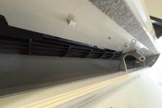 豊田市で施工したダイキン F22XTES-W の分解洗浄後