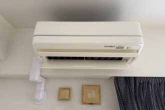 名古屋市中川区で施工したダイキン うるさら7 AN56VRPK の分解前