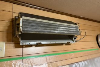 長久手市で行ったパナソニックCS-288CF-Wの完全分解クリーニング後