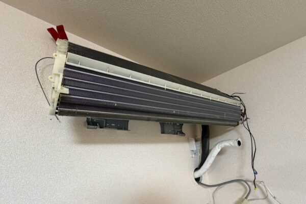 名古屋市中区・東芝RAS-B365DRHの背抜き洗浄後の熱交換器