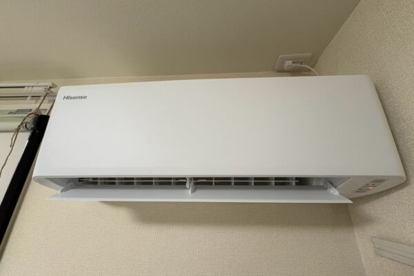 名古屋市南区のハイセンスHA-S22GE4-W、通常エアコンクリーニング施工前