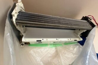 三菱電機 霧ヶ峰 MSZ-ZW6320S エアコンクリーニング完全分解 豊山町 アフター