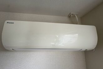 知多市のダイキン F40TTEP-W エアコンクリーニング前の室内機