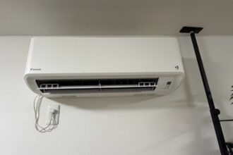 笠松町で施工したダイキン AJT25XFS の分解前