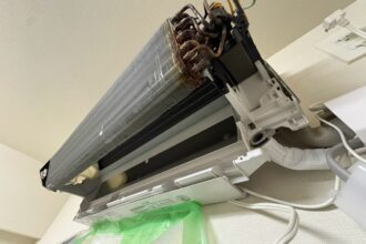 日立 白くまくん RAS-X22L エアコンクリーニング完全分解 養老町 アフター
