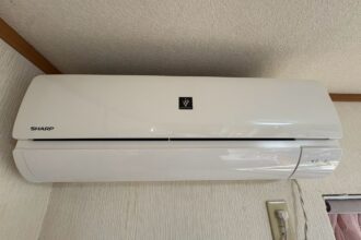 シャープ プラズマクラスター AY-N25TD エアコンクリーニング完全分解 碧南市 ビフォー