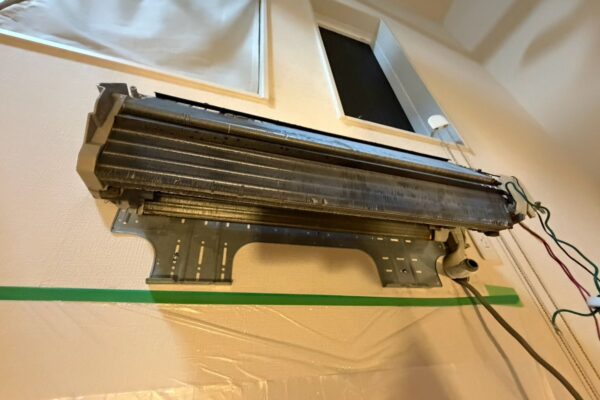サイドファン 富士通ゼネラル AS-X56D2 エアコンクリーニング完全分解 日進市分解後