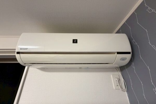 シャープ AY-F22D エアコンクリーニング完全分解 長久手市分解前