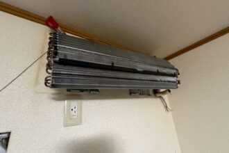 ダイキン AN56SFPK エアコンクリーニング完全分解 一宮市分解後