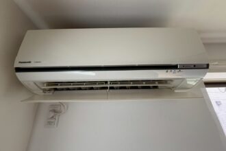 パナソニック CS-566CEX2 エアコンクリーニング完全分解 日進市分解前