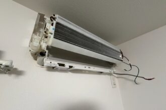 パナソニック CS-EX223D エアコンクリーニング完全分解 東郷町分解後