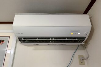 三菱電機 MSZ-EM7124E4S エアコンクリーニング完全分解 一宮市分解前