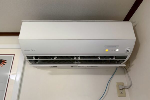 三菱電機 MSZ-EM7124E4S エアコンクリーニング完全分解 一宮市分解前