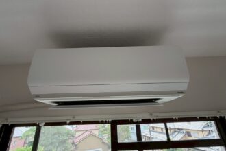 富士通ゼネラル AS-M402M2 エアコンクリーニング完全分解 西尾市分解前