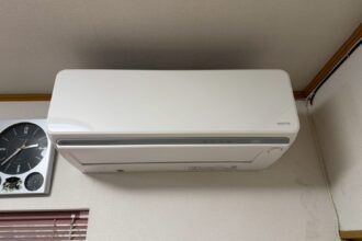 富士通ゼネラル AS-M40J2 エアコンクリーニング完全分解 尾張旭市分解前