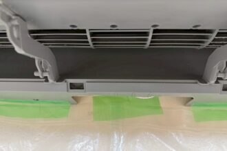 東芝エアコンクリーニングお掃除機能付きファン洗浄後